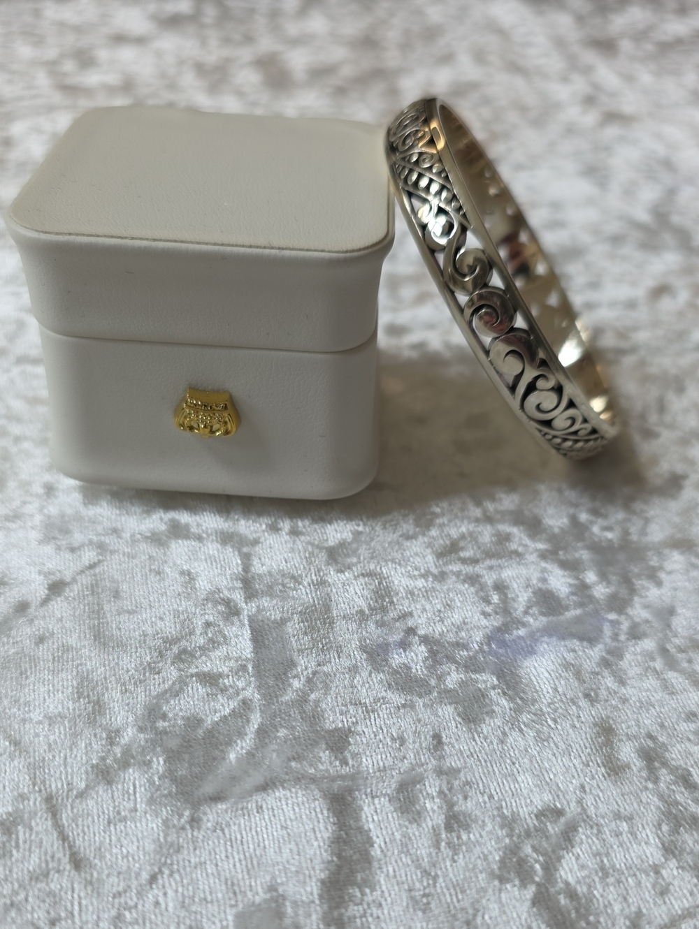 Brighton Love Affair Bangle Slip On Bracelet
